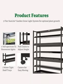 3-Tier Sunlite® Garden -Garden Care Shop 39 357 4