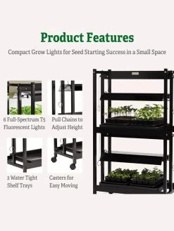 Compact 2-Tier SunLite® Garden 8 Compact 2-Tier SunLite® Garden -Garden Care Shop 39 414 4