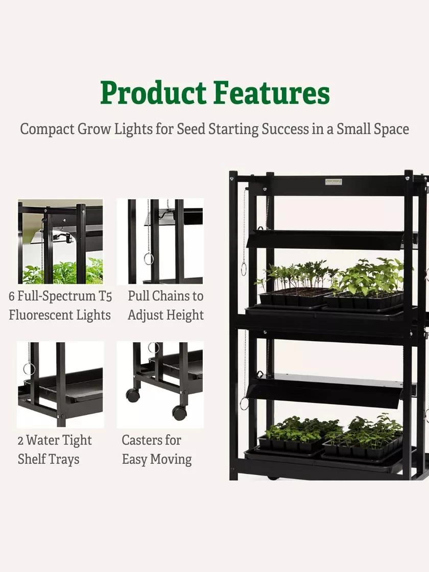 Compact 2-Tier SunLite® Garden 3 Compact 2-Tier SunLite® Garden - Image 3