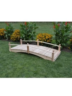 Acorn Garden Bridge Unfinished 3' X 12' 7 Acorn Garden Bridge Unfinished 3' X 12' -Garden Care Shop 3 4 crop 8613404 01V