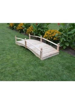 Acorn Garden Bridge Unfinished 3' X 12' 6 Acorn Garden Bridge Unfinished 3' X 12' -Garden Care Shop 3 4 crop 8613404 02V