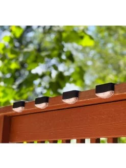Maxsa® Solar Powered Deck Lights, Pack Of 4 5 Maxsa® Solar Powered Deck Lights, Pack Of 4 -Garden Care Shop 3 4 crop 8613535 02V