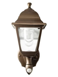 MAXSA® Motion Activated LED Wall Sconce -Garden Care Shop 3 4 crop 8613541 04V
