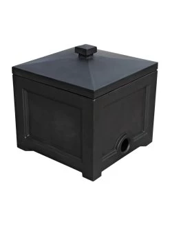 Fairfield Garden Hose Storage Bin -Garden Care Shop 8587080 002V tif