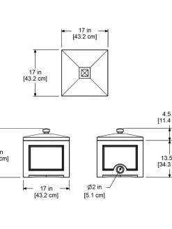 Fairfield Garden Hose Storage Bin -Garden Care Shop 8587080 03V tif