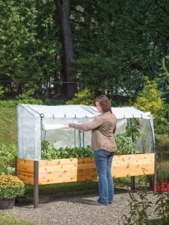 Elevated Planter Box, Frame And 2 Covers Kit, 2' X 8' -Garden Care Shop 8587631 304 tif 1