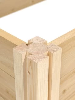 Pine Raised Garden Beds, 4'x4' -Garden Care Shop 8588181 05v