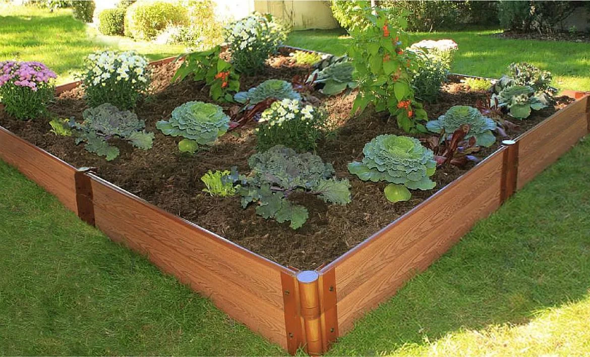 Composite Raised Bed With 1" Boards, 11" 2 Composite Raised Bed With 1" Boards, 11" - Image 2