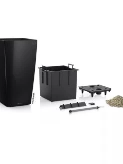 Lechuza® Cubico Color Tall Self-Watering Planters -Garden Care Shop 8589485 05V tif