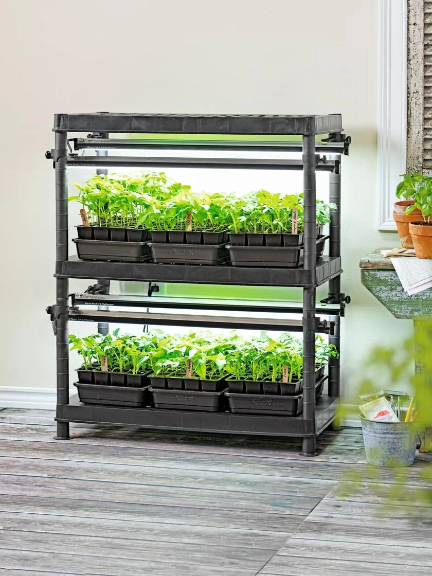 Stack-n-Grow Lights - 2-Tier System 1 Stack-n-Grow Lights - 2-Tier System