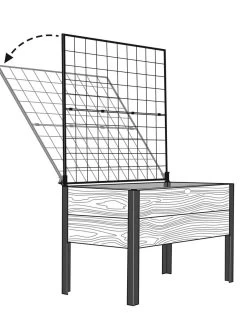 Space-Maker Pivoting Trellis, 4' -Garden Care Shop 8590247 001 tif