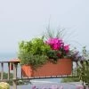 Adjustable Self-Watering Railing Planter, 32"