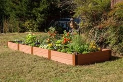 Composite Raised Bed With 1" Boards, 11" 19 Composite Raised Bed With 1" Boards, 11" -Garden Care Shop 8595613 02V tif