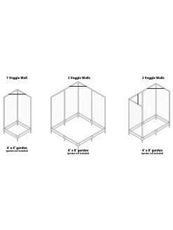 Stack & Extend Veggie Wall -Garden Care Shop 8595683 03V 3 4