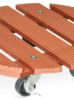 Round Waterproof Planter Caddy, 11-1/2" -Garden Care Shop 8596658 001V tif