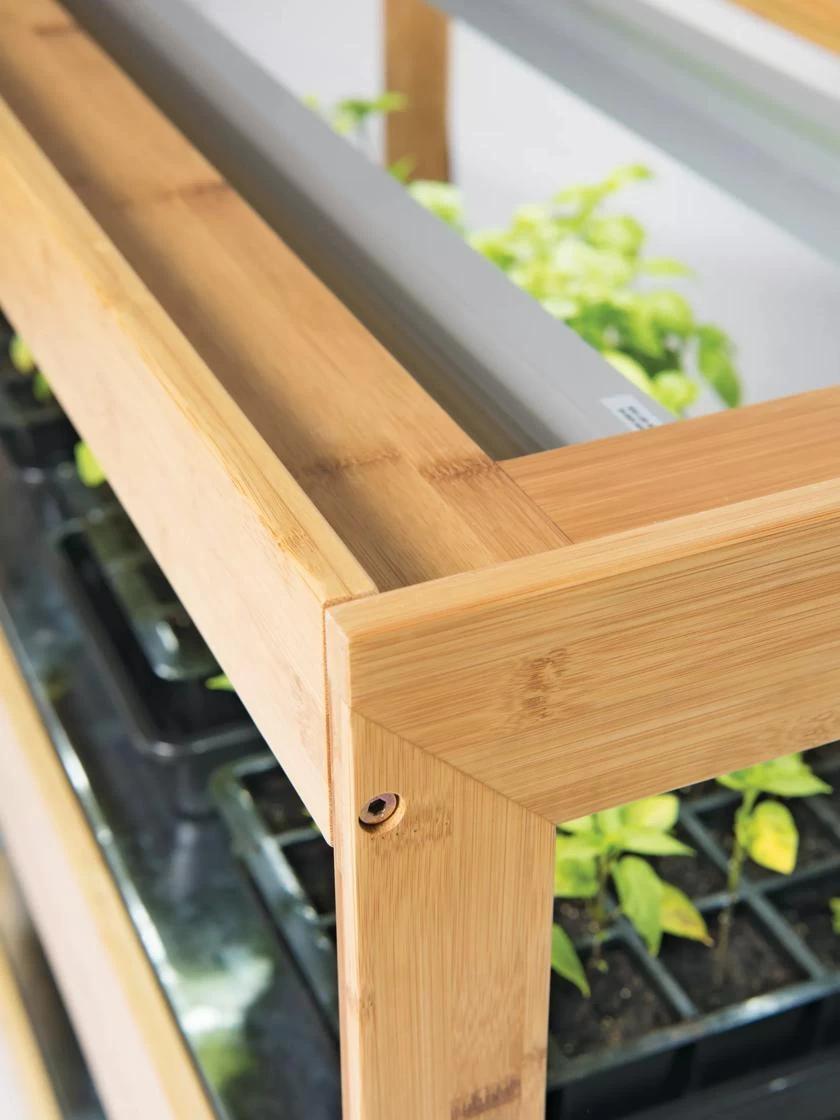 Bamboo Display LED Grow Light Garden 4 Bamboo Display LED Grow Light Garden - Image 4