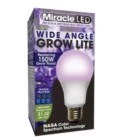Miracle LED Corded 4-Socket Grow Light Kit With Bulbs, Full Spectrum And Red -Garden Care Shop 8599032 05V tif