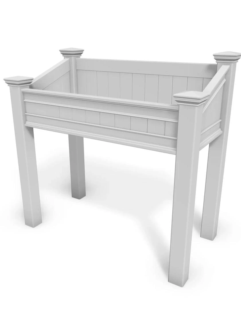 Liberty Accessible Vinyl Elevated Raised Garden 2 Liberty Accessible Vinyl Elevated Raised Garden - Image 2