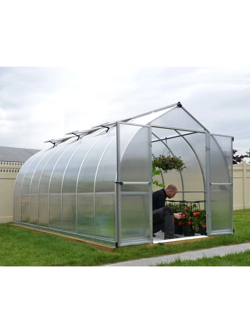 Canopia® By Palram Bella™ Greenhouse, 8' 9 Canopia® By Palram Bella™ Greenhouse, 8' - Image 9