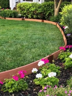 Curved Composite Landscape Edging Kit With 1" Boards 13 Curved Composite Landscape Edging Kit With 1" Boards -Garden Care Shop 8599404 03V tif