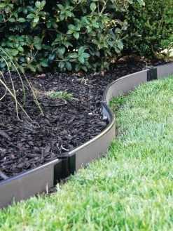 Curved Composite Landscape Edging Kit With 1" Boards 10 Curved Composite Landscape Edging Kit With 1" Boards -Garden Care Shop 8599404 11V tif