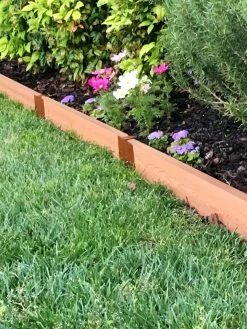 Straight Landscape Edging Kit With 2" Boards