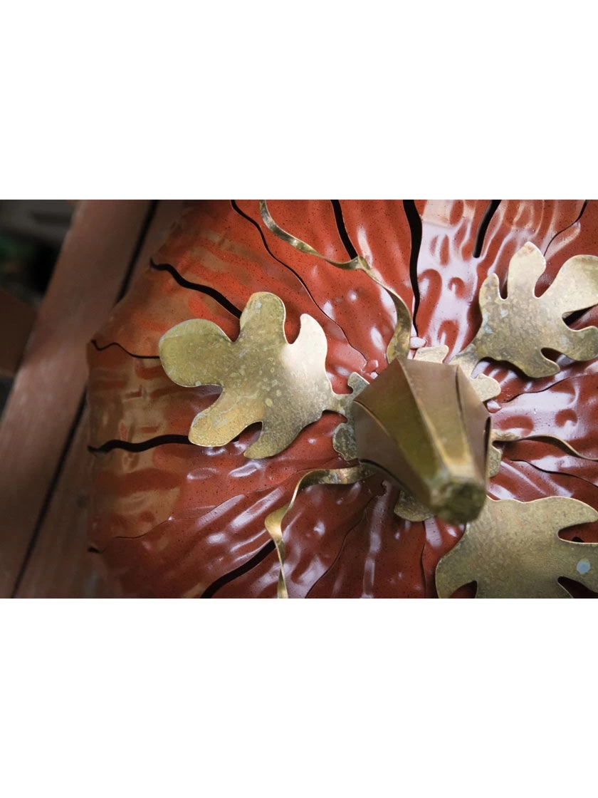 Desert Steel Pumpkin Luminary, Tall 9 Desert Steel Pumpkin Luminary, Tall - Image 9