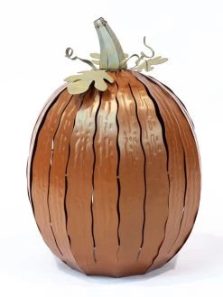 Desert Steel Pumpkin Luminary, Tall 20 Desert Steel Pumpkin Luminary, Tall -Garden Care Shop 8599559 10v