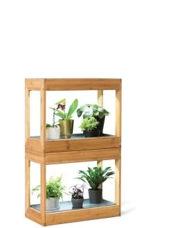 Bamboo Mini LED Grow Light Garden 16 Bamboo Mini LED Grow Light Garden -Garden Care Shop 8599624 012747 tif