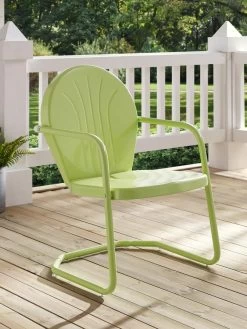 Crosley Griffith Metal Outdoor Chair -Garden Care Shop 8599640 11V tif