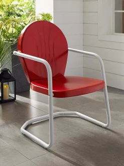 Crosley Griffith Metal Outdoor Chair -Garden Care Shop 8599640 14V tif