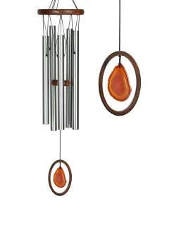 Agate Chime™, Large 7 Agate Chime™, Large -Garden Care Shop 8599738 02v woodstock agate chime large brown