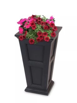 Fairfield Self-Watering Tall Patio Planters, 34” -Garden Care Shop 8600109 05V tif