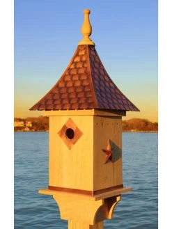 Copper Shingled Roof Bird House