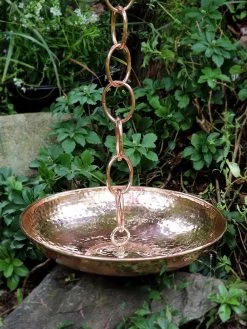 Rain Chain Basins -Garden Care Shop 8600211 01V rain chain basins copper