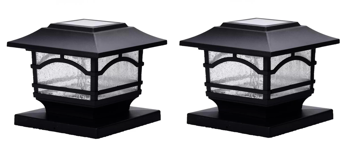 Solar Post Cap Railing Light 2-Pack 5 Solar Post Cap Railing Light 2-Pack - Image 5
