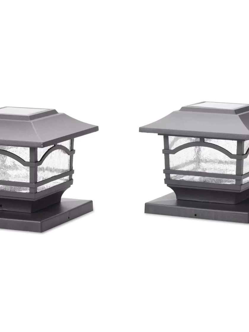 Solar Post Cap Railing Light 2-Pack 3 Solar Post Cap Railing Light 2-Pack - Image 3