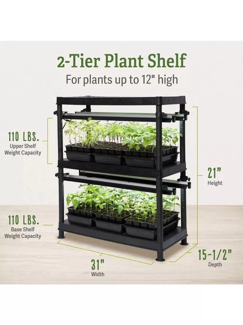 Stack-n-Grow Lights - 2-Tier System 2 Stack-n-Grow Lights - 2-Tier System - Image 2