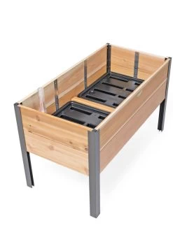 Self-Watering Elevated Planter Box, 2' X 4' 14 Self-Watering Elevated Planter Box, 2' X 4' -Garden Care Shop 8608959 2287 tif