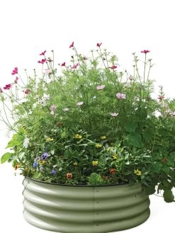 Birdies™ Round Metal Raised Bed 8 Birdies™ Round Metal Raised Bed -Garden Care Shop 8609150 006525 tif