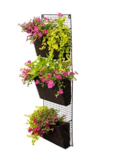 Wire Wall Pockets Vertical Gardens 9 Wire Wall Pockets Vertical Gardens -Garden Care Shop 8609201 0407 tif