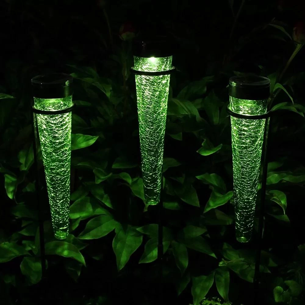 Achla Designs Solar Sparkle Cone With Stakes, Set Of 3 6 Achla Designs Solar Sparkle Cone With Stakes, Set Of 3 - Image 6