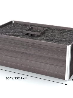 Vita Urbana Keyhole Garden, 3’x5’