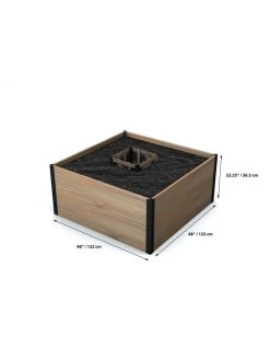 Vita Mezza Keyhole Garden, 4’x4’ 5 Vita Mezza Keyhole Garden, 4’x4’ -Garden Care Shop 8609393 03v