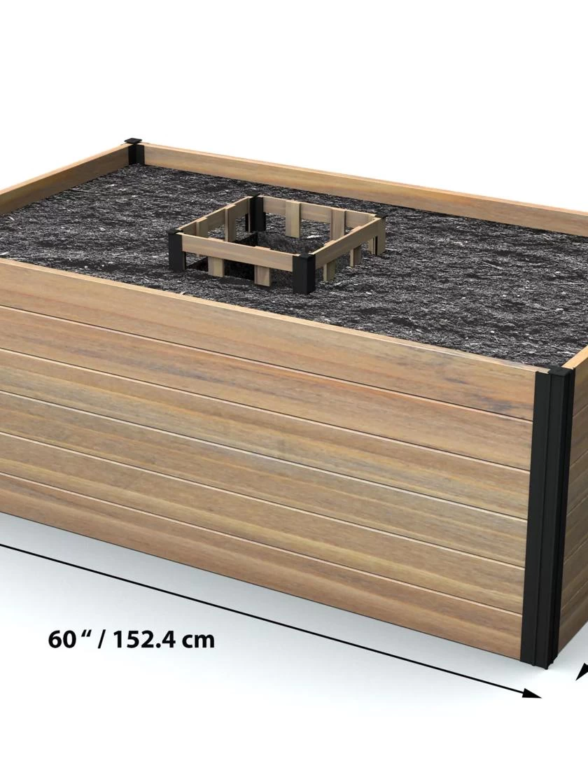 Vita Mezza Keyhole Garden 3’x5’ 2 Vita Mezza Keyhole Garden 3’x5’ - Image 2