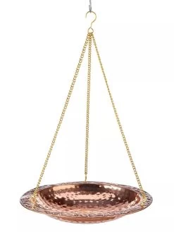 Copper Hanging Birdbath -Garden Care Shop 8609880 03V