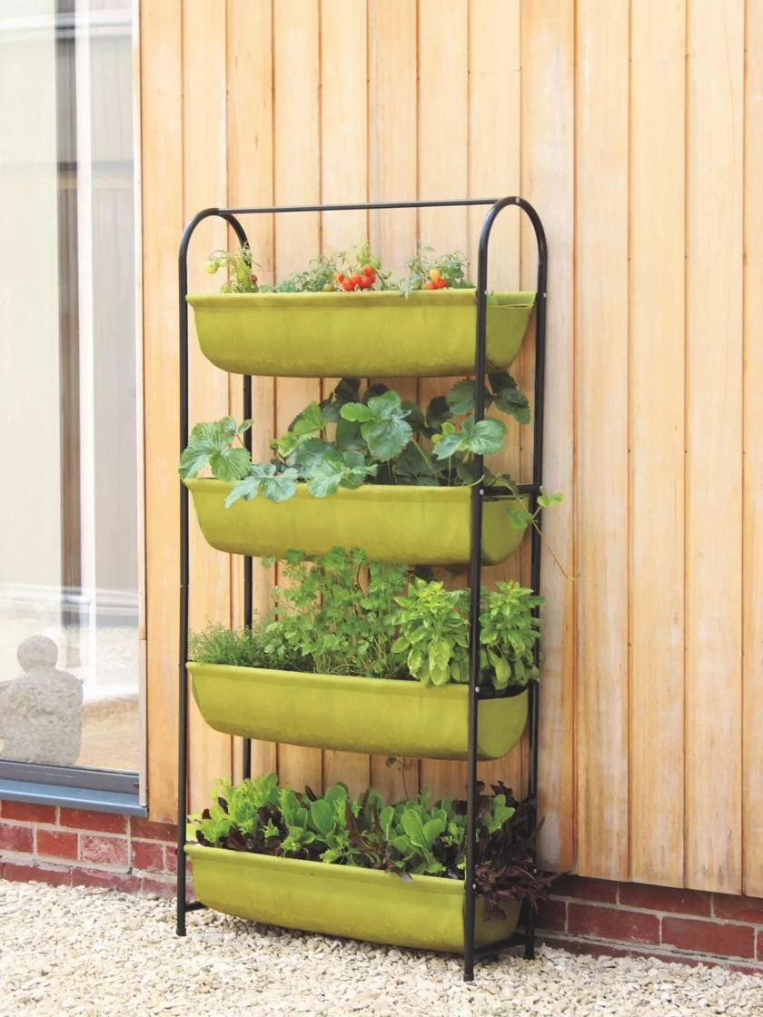 Vigoroot 4-Tier Balcony Garden 2 Vigoroot 4-Tier Balcony Garden - Image 2
