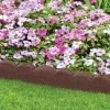 Scallop Recycled Rubber Landscape Edging, 4'