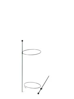 Peacock Mini Plant Support Rings 8", Set Of 2 12 Peacock Mini Plant Support Rings 8", Set Of 2 -Garden Care Shop 8610387 9571 tif