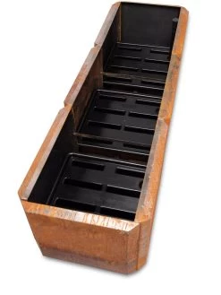 Corten Steel Modular Raised Bed, 2'x6' -Garden Care Shop 8610703 0034 tif